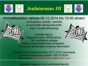 Mainos jouluturnaus 2014